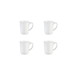 Bjorn Mug PURE 40cl - 4 pièces - Blanc Neige - blanc 3701488309292_0