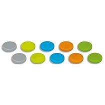 AIMANT NÉODYME, EN FORME DE PASTILLE, SILICONE, 18 MM