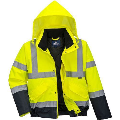 BLOUSON HAUTE-VISIBILITÉ BICOLORE S266 BLEU/JAUNE S - PORTWEST