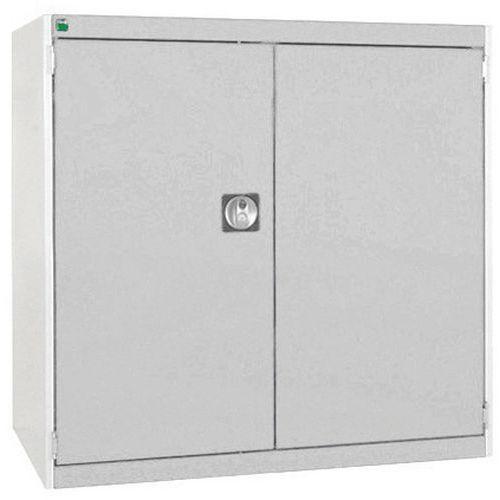 BOTT 1 ARMOIRE BASSE CUBIO 2 PORTES PERFORÉES - HAUTEUR 1000MM - BOTT