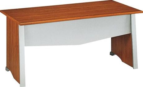 BUREAU OPÉRATIONNEL MAMBO PIED PANNEAUX POIRIER 160 CM