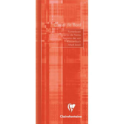 CARNET DE BORD CLAIREFONTAINE - 8,5 X 20CM - 32 PAGES - RELEVE DE NOTE DES ELEVES