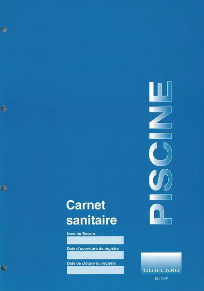 CARNET SANITAIRE DES EAUX DE PISCINE