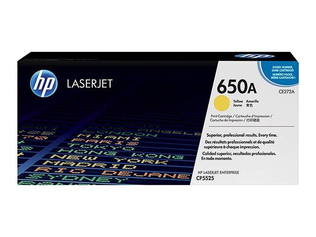 Cartouche de TONER jaune HP CE272A - 650A - 000000120025440345_0