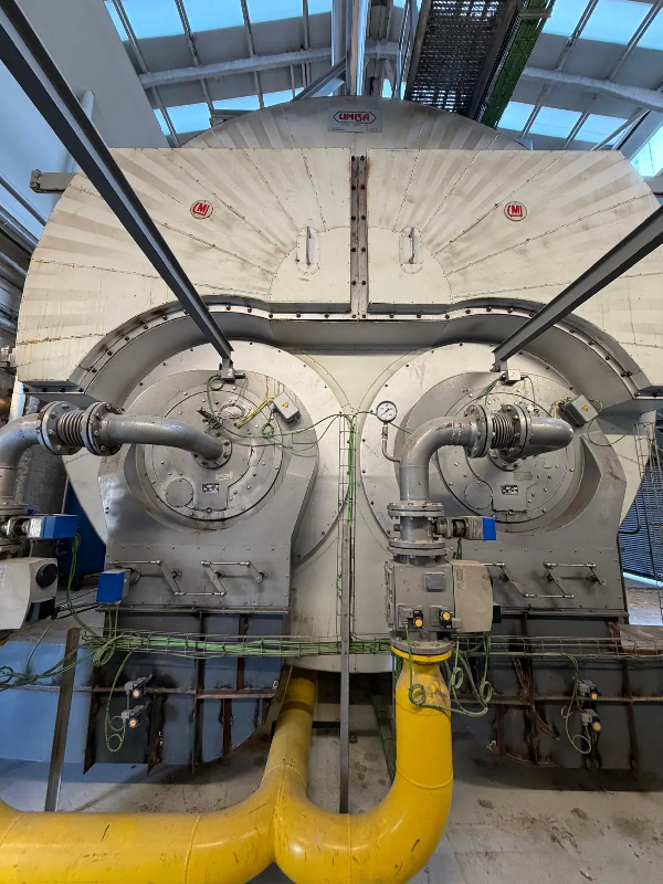 Chaudière à vapeur UMISA UMS-120 - 50 860 kg/h, 10 bar avec périphériques - Référence : C14151_0