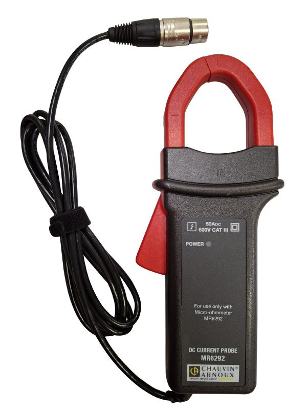 CHAUVIN ARNOUX - MR6292 Pince ampèremétrique DC 50A pour utilisation avec le microohmmètre 200A CA 6292_0