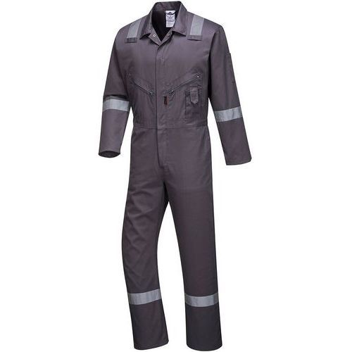 COMBINAISON DE TRAVAIL COTON IONA C814 GRIS L - PORTWEST