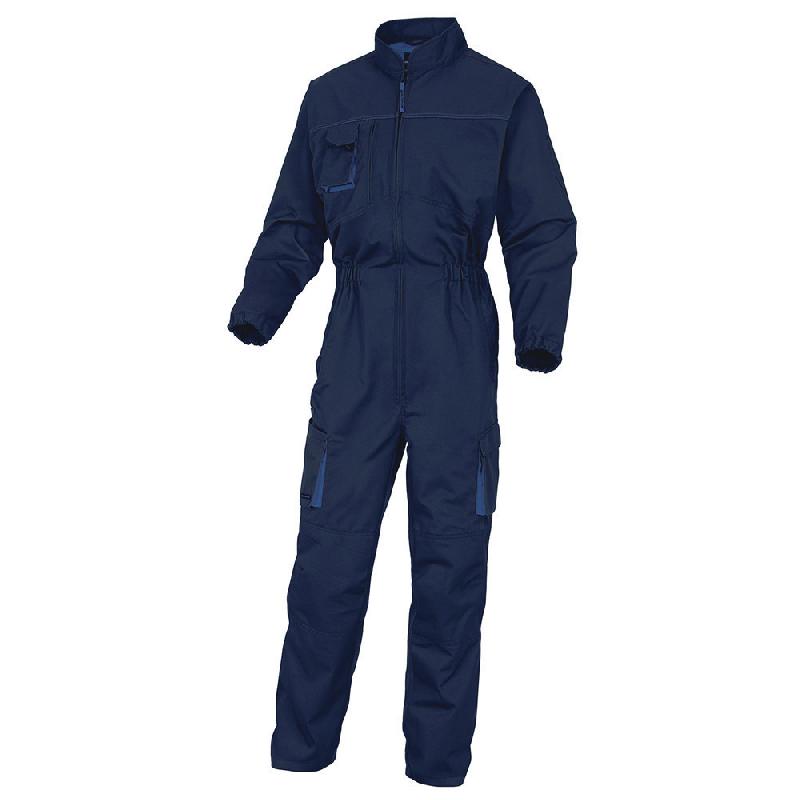 COMBINAISON DE TRAVAIL EN POLYCOTON BLEU DELTA PLUS MACH2, TAILLE XL