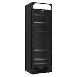 CombiSteel Congélateur avec 1 porte vitrée noir 382 litres - 7422242945995_0