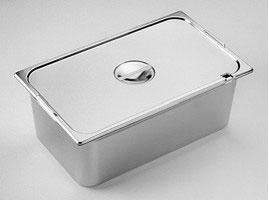 COUVERCLE PLAT INOX GN1/1