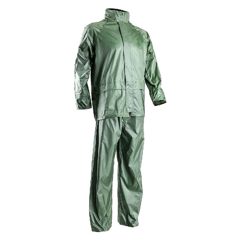 COVERGUARD Ensemble De Pluie Souple De Travail - Vert L - 46/48 - L multicolore multi-matériau 3435240505010_0