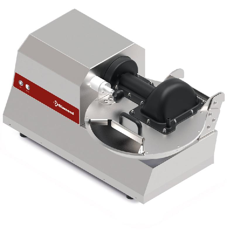 Cutter boucherie horizontal électrique 6 litres (4 kg) - CUT-H6/N - 0.37 kW - 80 kg_0