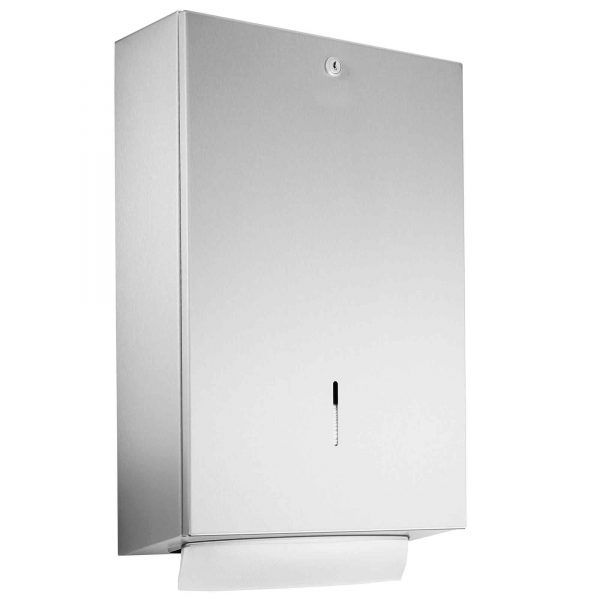 DP3106 - Distributeur d'essuie-mains en papier inox finition satin brossé - Dolphin Solutions_0