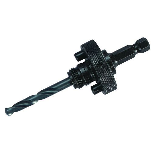 FORET CENTREUR POUR SCIE TREPAN - MANDRIN 9.5 MM - LENOX