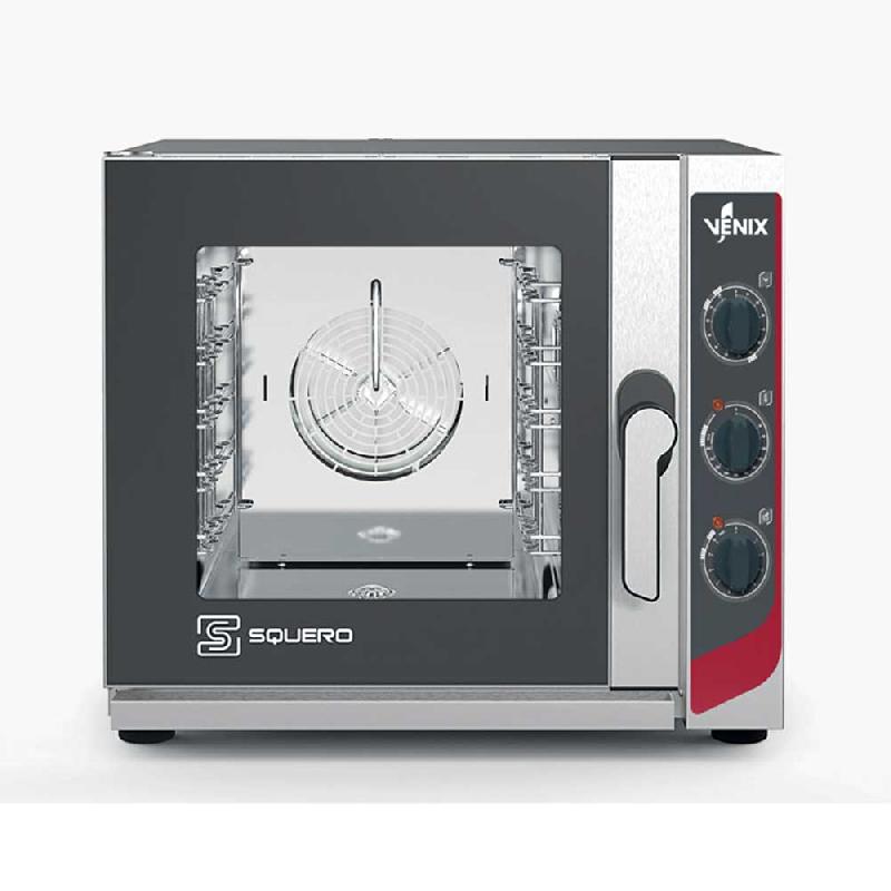 Four Mixte électrique Compact Venix Squero Gastro 5 x GN 2/3 | Commandes Manuelles_0