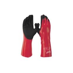 Gants chimiques triple enduction en nitrile noir 350 mm MILWAUKEE - noir Nitrile 866611_0