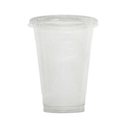 Gobelet Plastique - Transparent - 450 mL - Couvercle Plat - par 1000 - transparent plastique 3760394095545_0