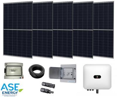 Kit solaire autoconsommation 1700W - Onduleur central Huawei - Panneaux TRINASOLAR 340W monocristallin_0