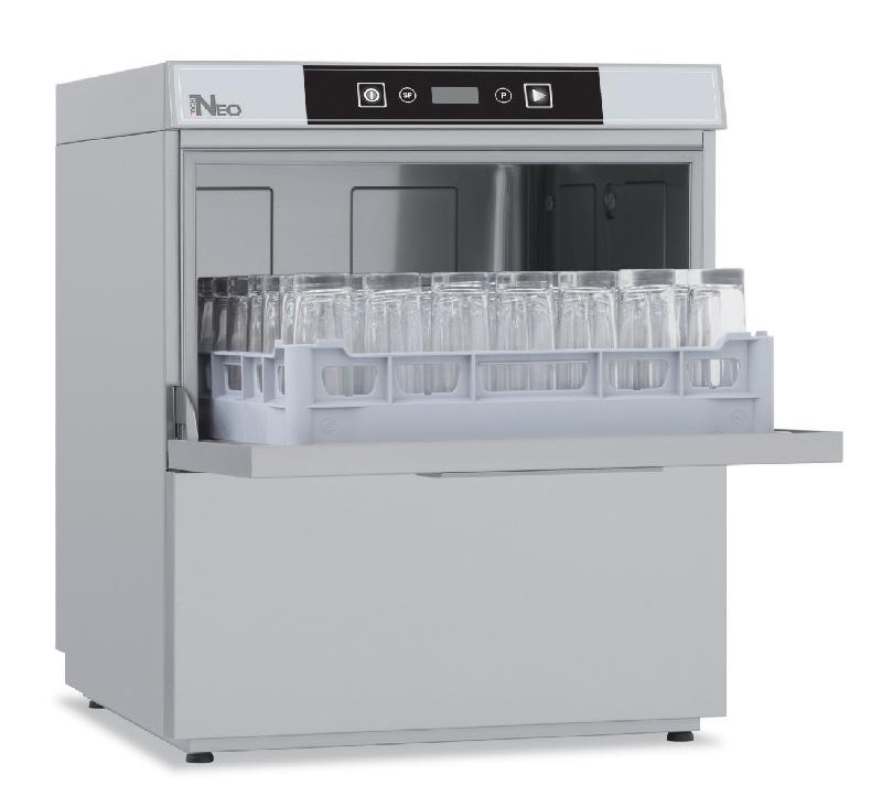 Lave-verres professionnel avec adoucisseur - 15 litres panier 500 x... - PNEO500AV1_0