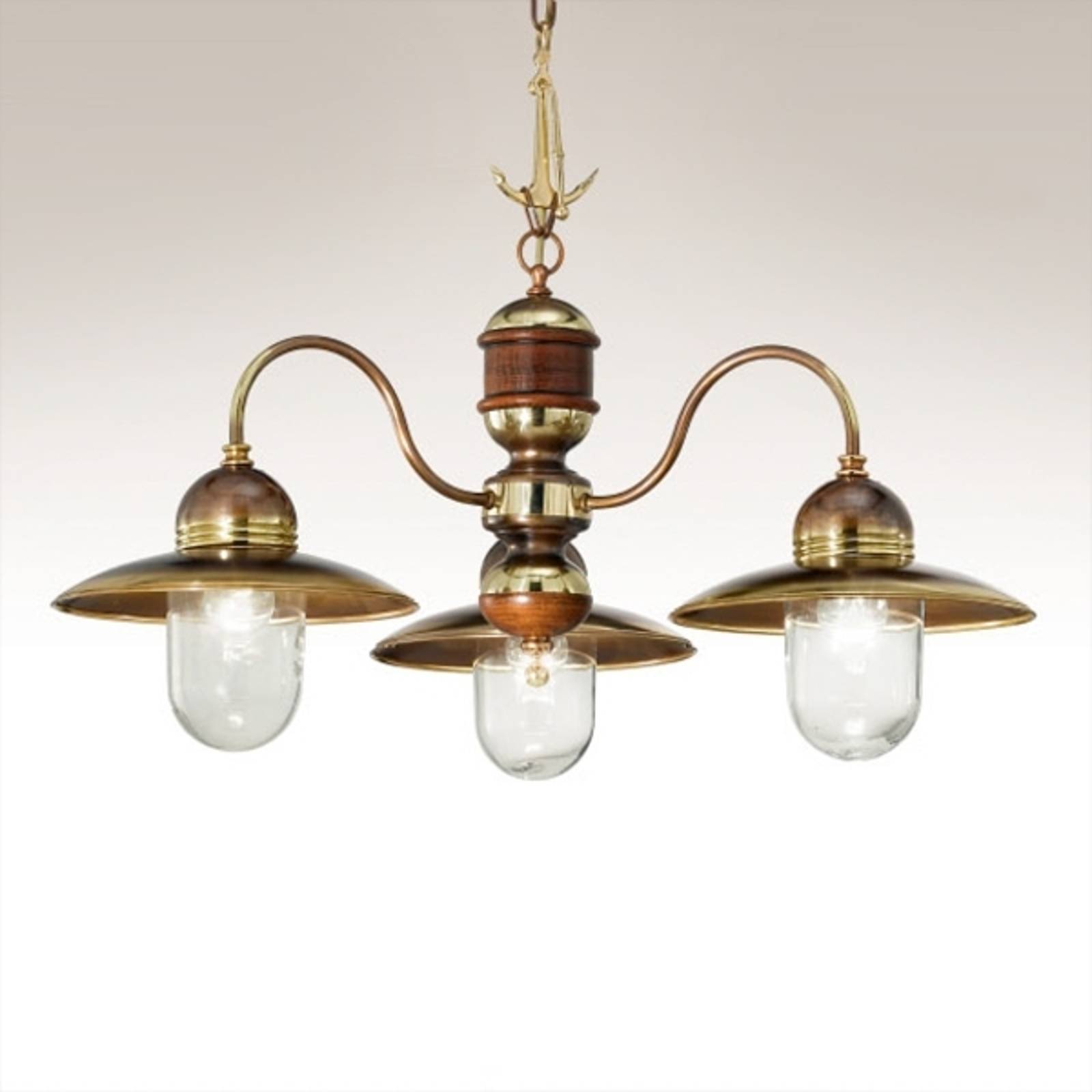 CREMASCO LUSTRE À 3 LAMPES FARO