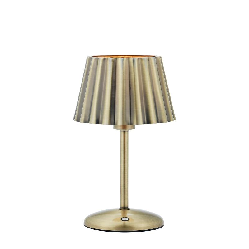 Markslöjd Lampe de table LED rechargeable laiton métal design moderne - Markslojd - Celia - noir fonte 109127_0