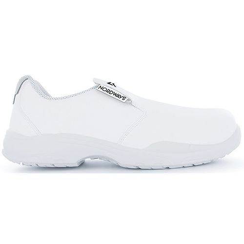 MOCASSIN DE SÉCURITÉ CUISINE ANTIDÉRAPANT BLANC POINTURE 40 - NORDWAYS