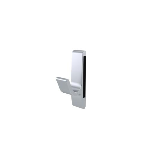 PATÈRE MAGNÉTIQUE 1 CROCHET - ALUMINIUM ARGENT HERMETA