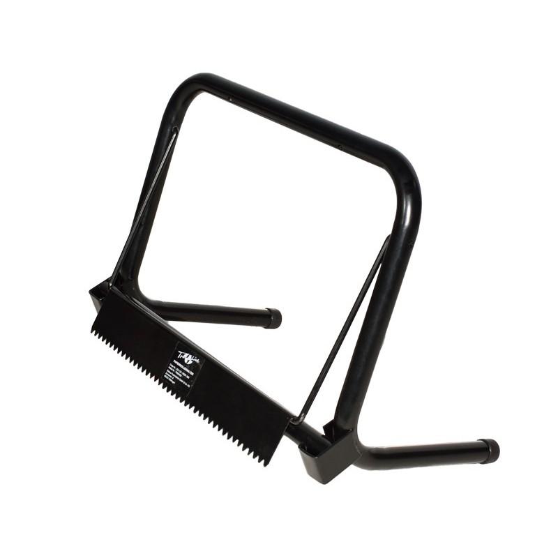 Porte-papier fixe pour ateliers - distributeur de serviettes en papier - 27x24x36 cm - 1,6 kg_0