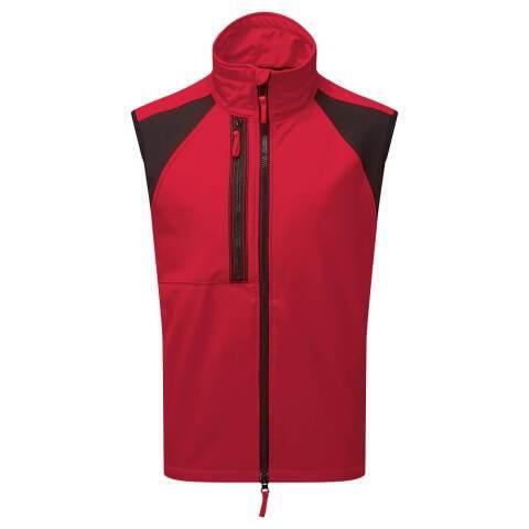 PORTWEST CD876 GILET SOFTSHELL WX2 (2L) ROUGE FONCÉ - TAILLE XL
