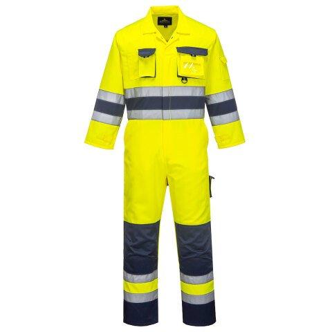 PORTWEST TX55 COMBINAISON HV NANTES JAUNE/MARINE - TAILLE XL - STANDARD
