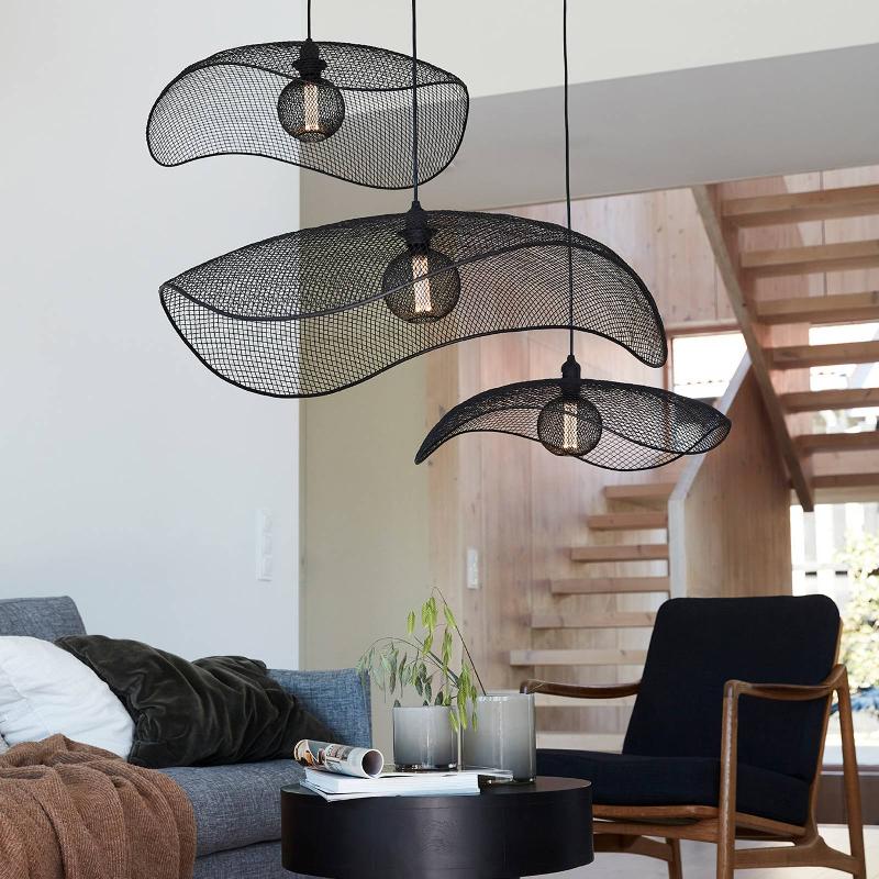 PR HOME SUSPENSION VIVI, Ø 61 CM, NOIR, MÉTAL