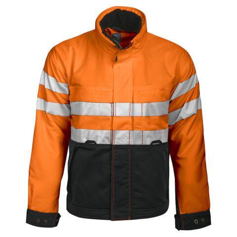PROJOB 6407 JACKET - EN ISO 20471 CLASSE 3 ORANGE/NOIR - TAILLE XXXXL