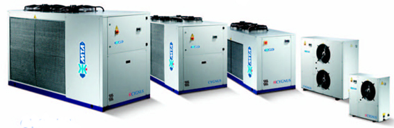 Refroidisseurs Cygnus avec condensation par air - 4 à 65 kW - Compresseurs Scroll_0
