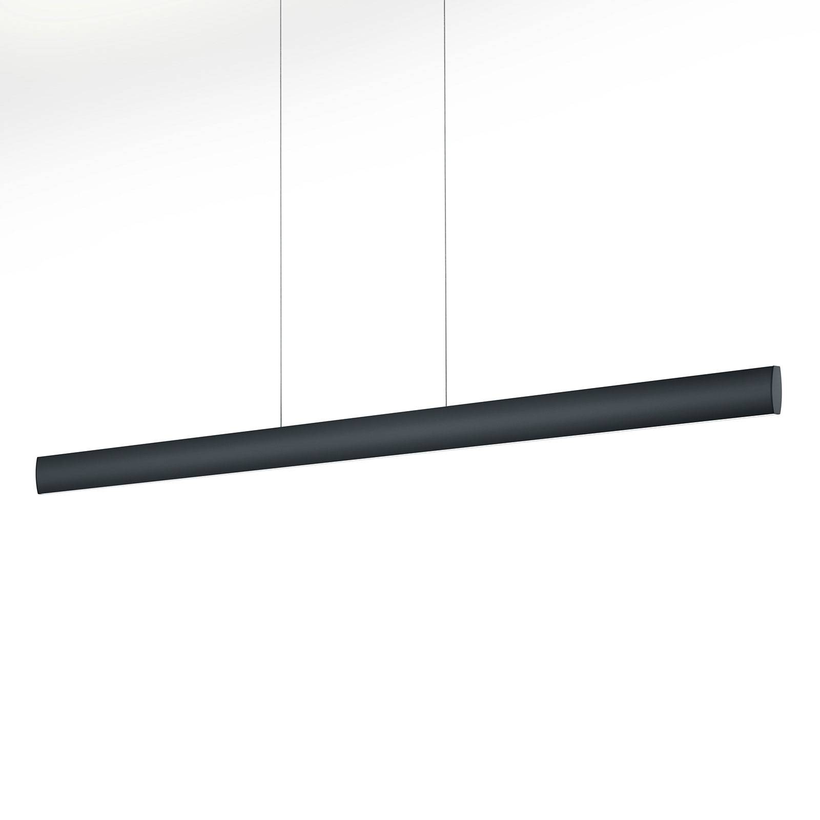 KNAPSTEIN SUSPENSION LED RUNA, NOIRE, LONGUEUR 132 CM