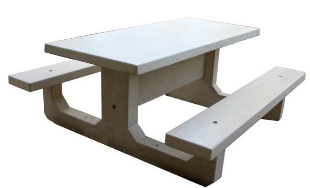 Table de pique nique en béton_0