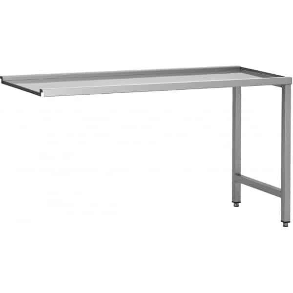 Table de sortie lave-vaisselle lisse réversible sans dosseret pour laverie sans étagère (Longueur, mm: 1600 - Réf TSLV-16-1)_0