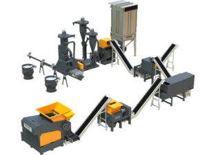 Usine de recyclage de câbles Stokkerwill - Production jusqu'à +1500 kg/h - MULTIFLEX M60 | M180_0