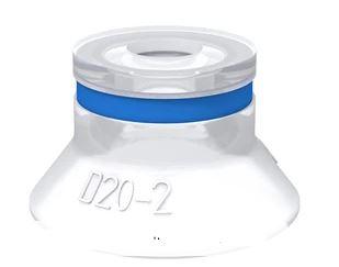 Ventouse ronde d20-2 en silicone - Conformité FDA et EU - Surfaces bombées ou irrégulières_0