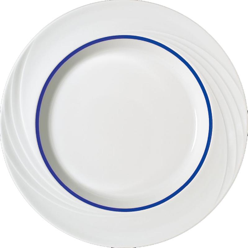 ASSIETTE CREUSE ROND BLANC PORCELAINE Ø 26 CM DONNA SENIOR SCHONWALD