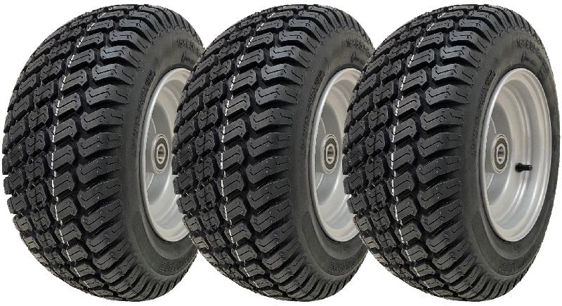 16x6.50-8 Pneus gazon sur jantes à roulements à billes Tondeuse à gazon Quad ATV (Lot de 3)_0