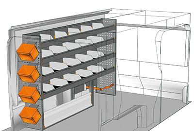 AMÉNAGEMENT JUMPY M 2016 L2H1 GAUCHE AVEC VASQUES
