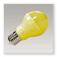 AMPOULE LED E27 9W JAUNE VISION-EL 73895