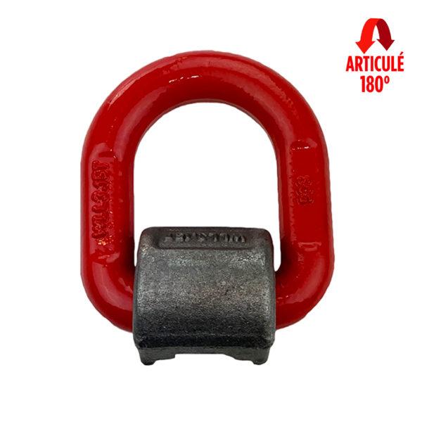 Anneau de levage articulé à souder ALAS - ancrage pour levage de charge_0