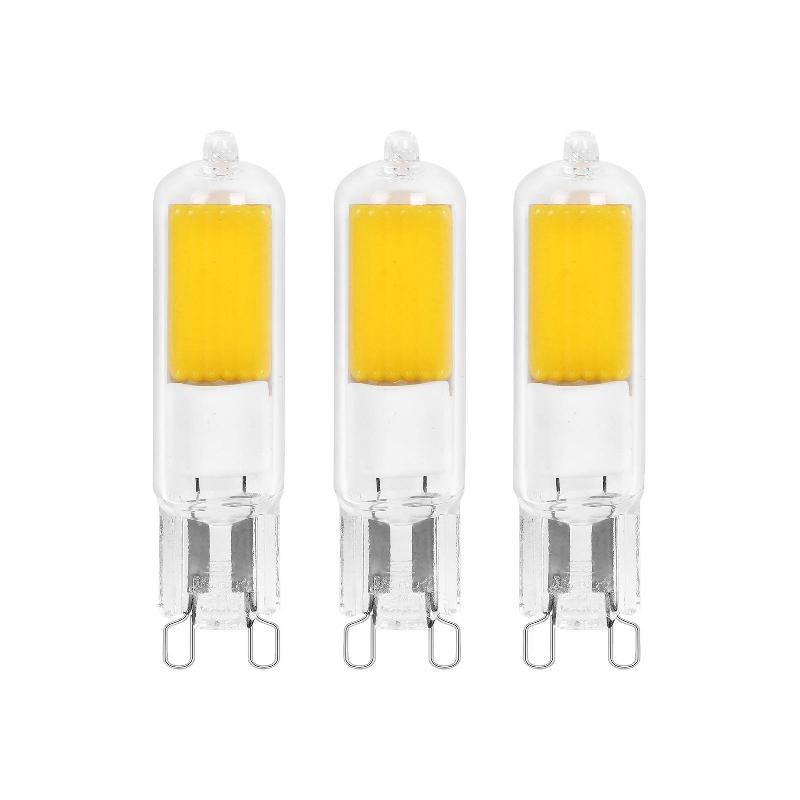 ARCCHIO AMPOULE À BROCHE LED, G9, 4W, 2700K, LOT DE 3