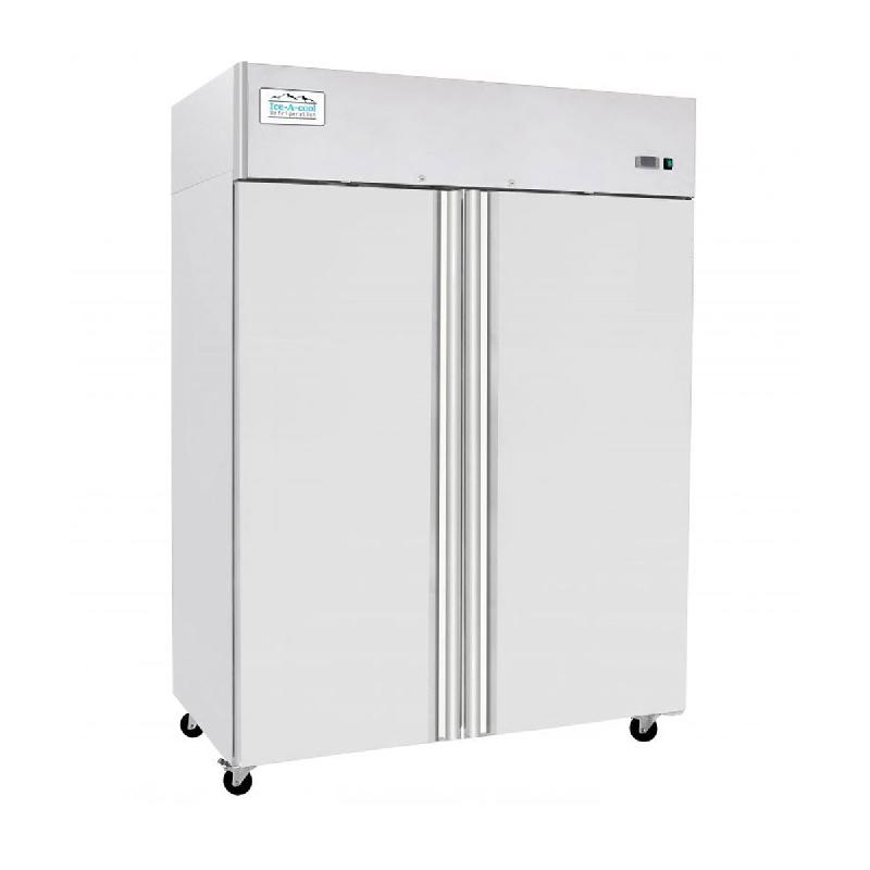 Armoire réfrigérée GN2/1 Inox AISI430 positive 2portes 1240L ATOSA_0