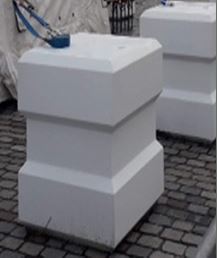 Bloc de lestage - BLOCLEST 1200 - 2200 Kg - 950x950x1200 mm_0
