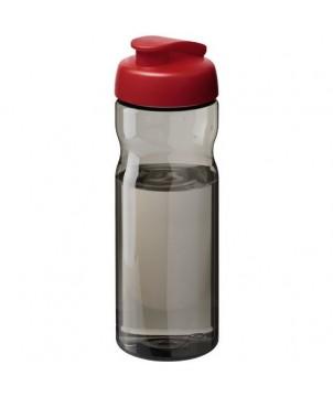 BOUTEILLE DE SPORT H2O ACTIVE ECO BASE 650ML AVEC COUVERCLE À BASCULE ROUGE - GOURDES DE SPORT PUBLICITAIRES PERSONNALISÉES