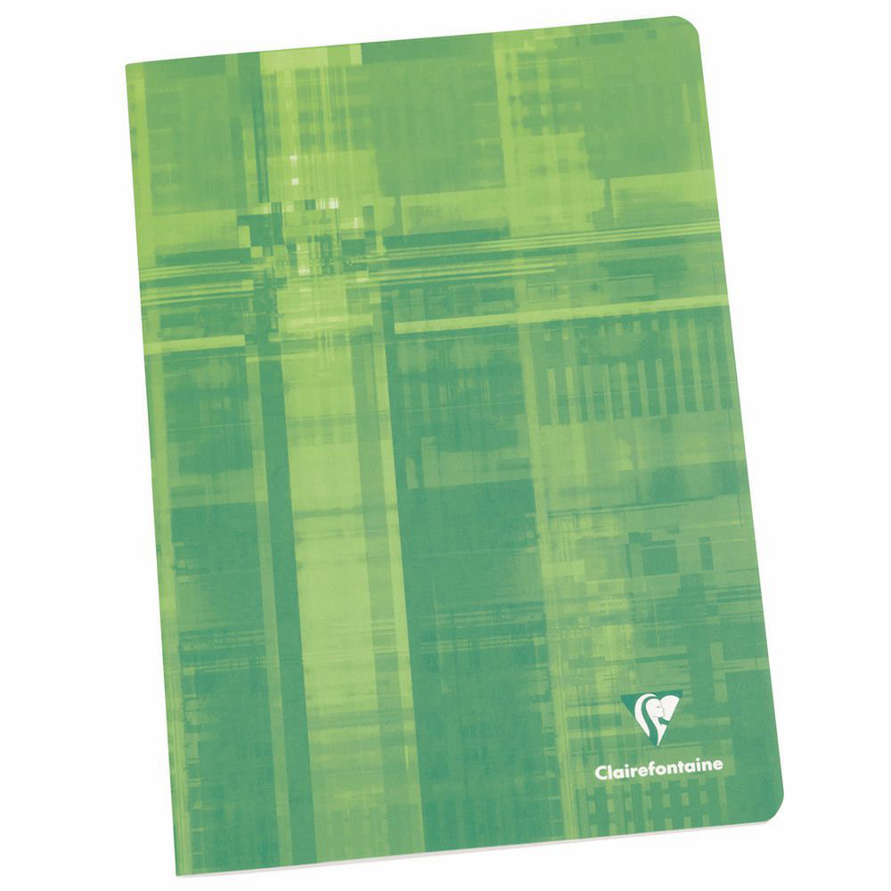 CAHIER CLAIREFONTAINE METRIC  - RELIURE PIQUEE - 21X29.7 CM - 96 PAGES - PETITS CARREAUX - PAPIER 90G - LOT DE 5