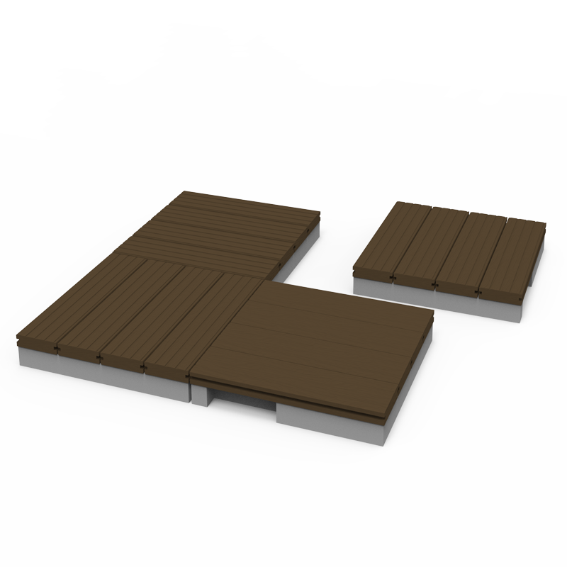 Caillebotis antidérapants - 600 x 600 mm - AC-CBT-02 - Kit de fixation inclus et vis inox_0