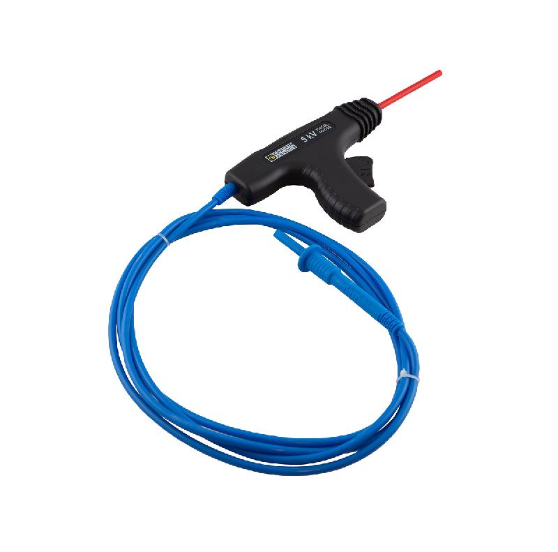 CHAUVIN ARNOUX - Jeu de 2 pistolets haute tension 5kV avec câble de 3m pour contrôleurs de machines et tableaux électriques CA 6161 - CA 6163_0